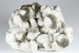 Multi-Colored, Stepped Fluorite on Milky Quartz - Inner Mongolia #179967-5